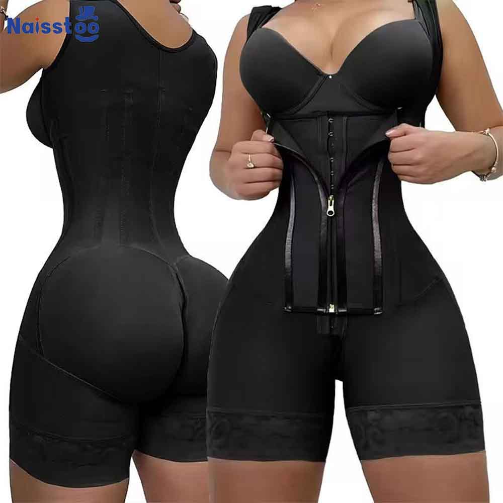 Shapewear Bodysuit Firm - Fajas Colombianas Post Tummy Shapers Women