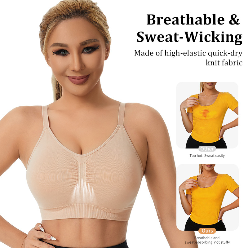 Women Wireless Sports Bras Sof - огляд і ціна Bralette Wireless Soft