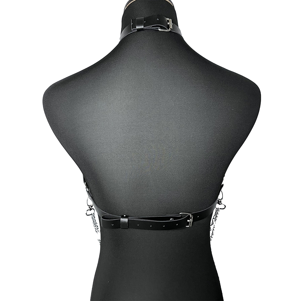 Women Gothic Chain Chest Harne - огляд і ціна Garter Belt Set