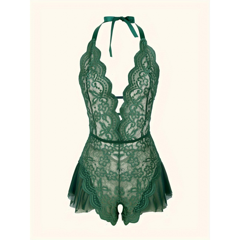 Charming Lace Mesh Teddy, Scal - огляд і ціна Lace Teddy Lingerie