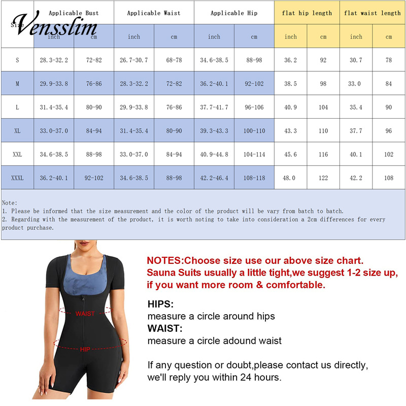 Vensslim Full Body Shaper Saun - огляд і ціна Shapewear Bodysuit Firm