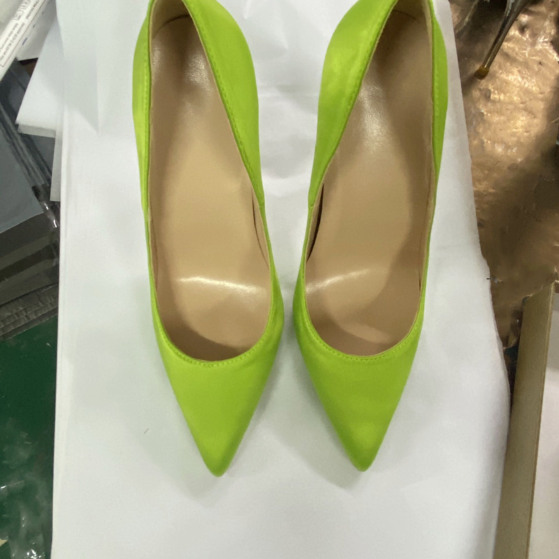 Tikicup NEW Women's Neon Green - огляд і ціна Slip Dress Satin