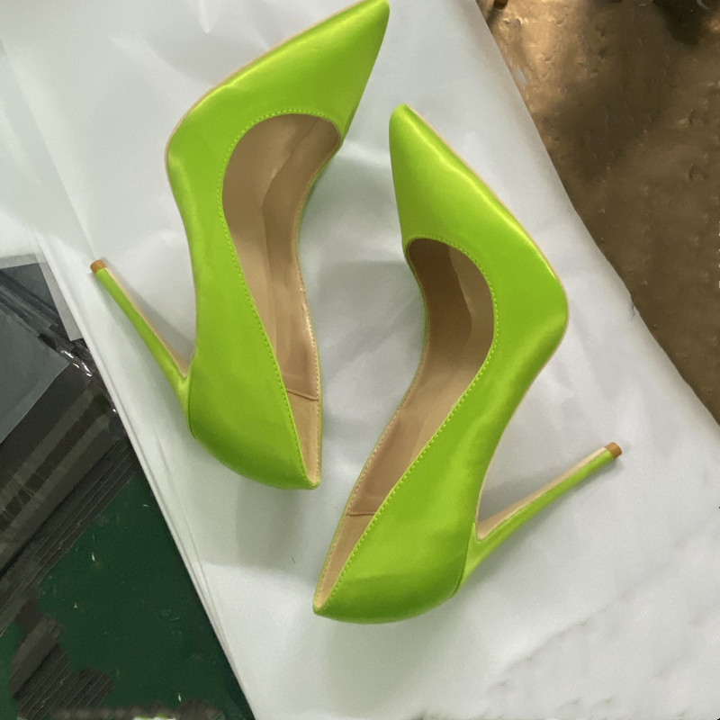 Tikicup NEW Women's Neon Green - огляд і ціна Slip Dress Satin