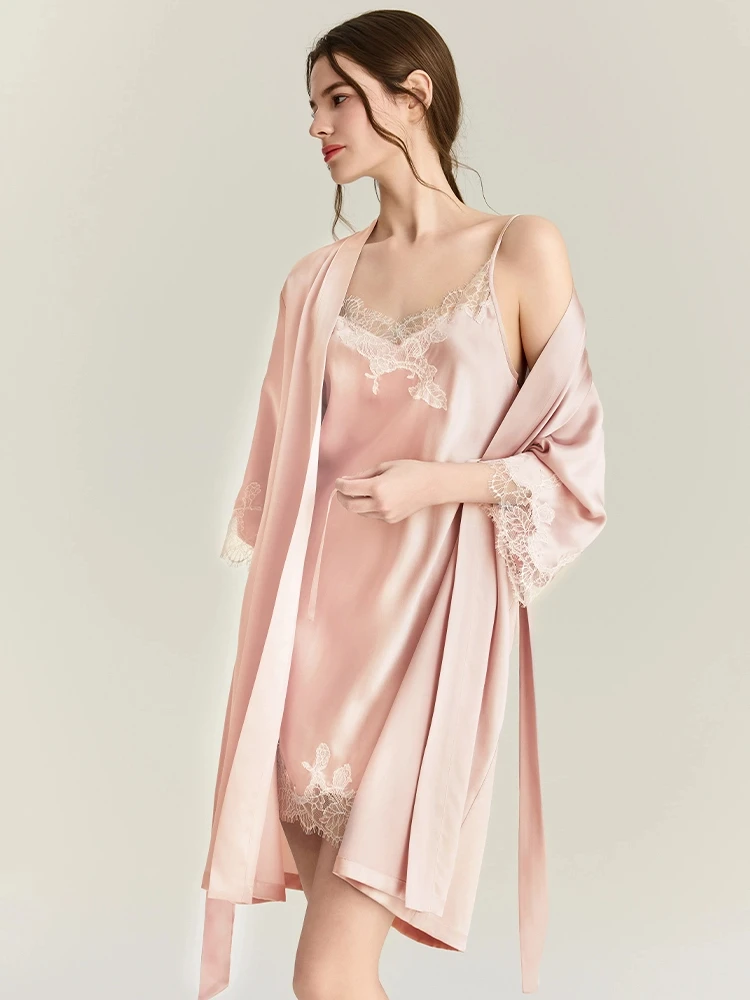 22MM 100% Mulberry Silk Robe G - огляд і ціна Robe Silk Women