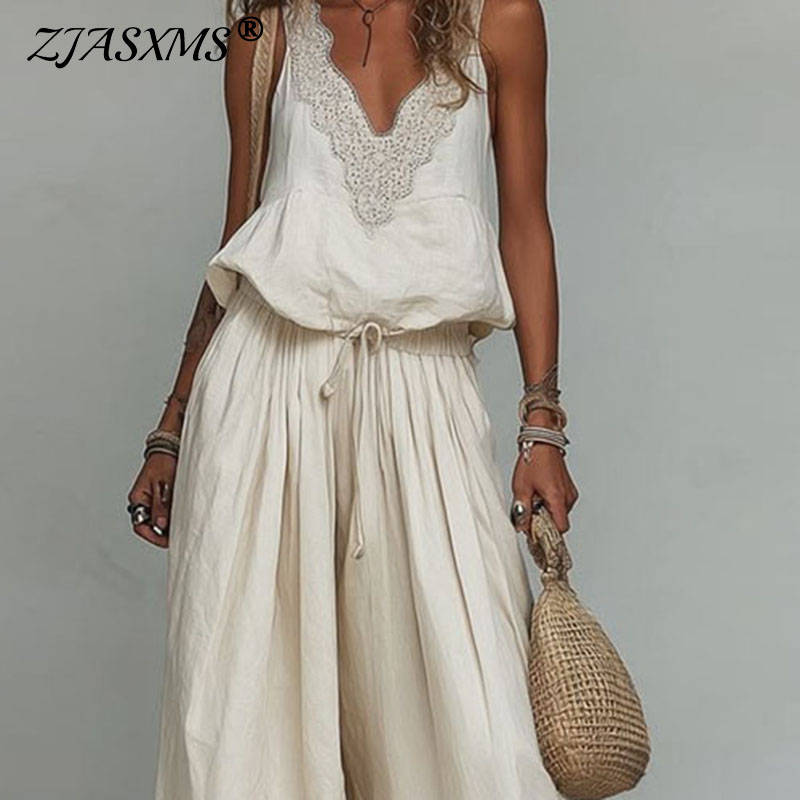 Women Sleeveless Lace V Neck S - огляд і ціна Cami Top Lace
