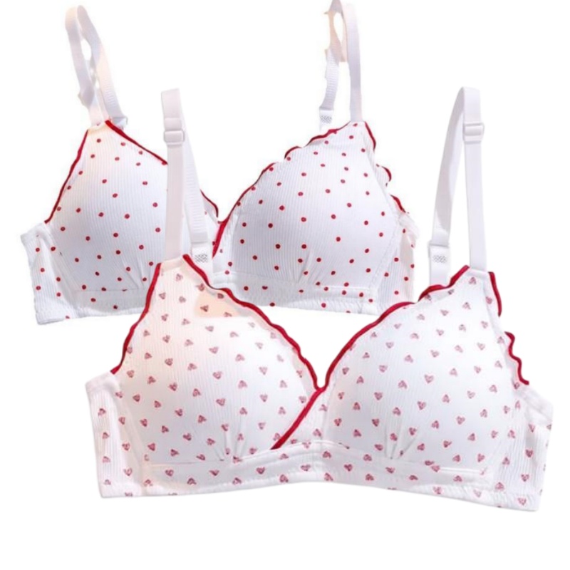 Cute Sweet Wireless Bra Set,Co - огляд і ціна Bralette Wireless Soft